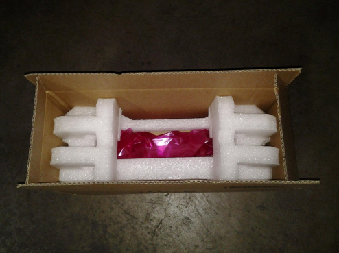 Foam and Corrugated Box Assembly